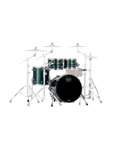 MAPEX IT SE504XMPQ SATURN EVOLUTION MAPLE FUSION 4 PEZZI BRUNSWICK GREEN
