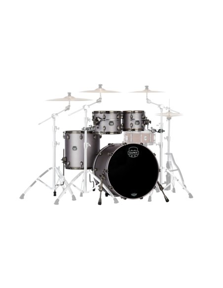 MAPEX IT SE529XBBPG SATURN EVOLUTION BIRCH ROCK 4 PEZZI GUN METAL GREY MAPEX IT SE529XBBPG SATURN EVOLUTION BIRCH ROCK 4 PEZZI GUN METAL GREY