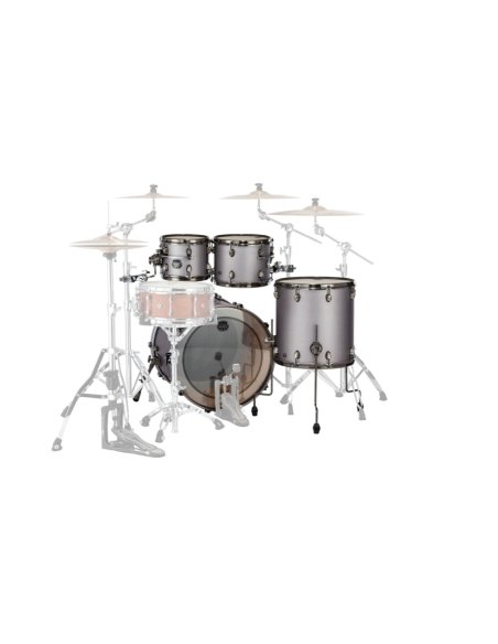 MAPEX IT SE529XBBPG SATURN EVOLUTION BIRCH ROCK 4 PEZZI GUN METAL GREY MAPEX IT SE529XBBPG SATURN EVOLUTION BIRCH ROCK 4 PEZZI GUN METAL GREY