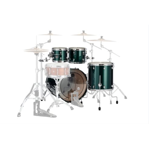 MAPEX IT SE529XMPQ SATURN EVOLUTION MAPLE ROCK 4 PEZZI BRUNSWICK GREEN