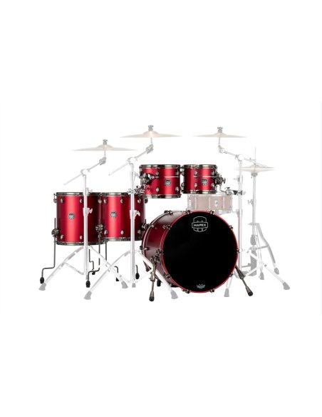 MAPEX IT SE628XBBPA SATURN EVOLUTION BIRCH WORKHORSE 5 PEZZI TUSCAN RED