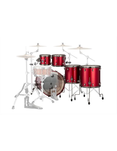 MAPEX IT SE628XBBPA SATURN EVOLUTION BIRCH WORKHORSE 5 PEZZI TUSCAN RED