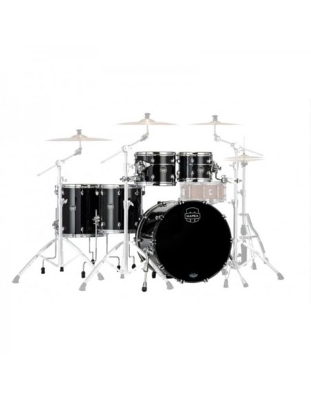 MAPEX IT SE628XMPB SATURN EVOLUTION MAPLE WORKHORSE 5 PEZZI PIANO BLACK