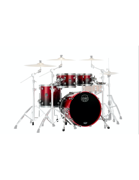 MAPEX IT SR504XRQ SATURN NEW FUSION 4 PEZZI SCARLET FADE MAPEX IT SR504XRQ SATURN NEW FUSION 4 PEZZI SCARLET FADE