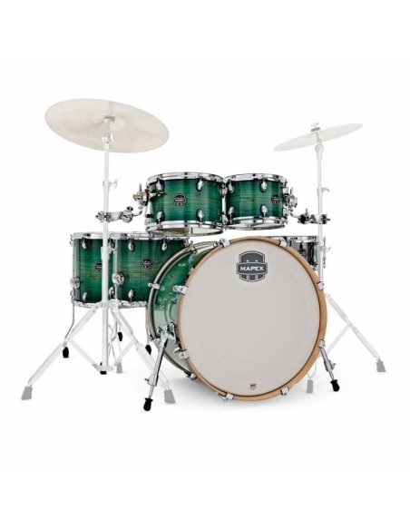 MAPEX IT AR628SFEFG ARMORY STUDIOEASE FAST EXTRA DEEP BASS 6 PEZZI EMERALD BURST MAPEX IT AR628SFEFG ARMORY STUDIOEASE FAST EXTRA DEEP BASS 6 PEZZI EMERALD BURST