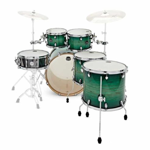 MAPEX IT AR628SFEFG ARMORY STUDIOEASE FAST EXTRA DEEP BASS 6 PEZZI EMERALD BURST