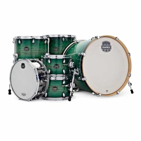 MAPEX IT AR628SFEFG ARMORY STUDIOEASE FAST EXTRA DEEP BASS 6 PEZZI EMERALD BURST
