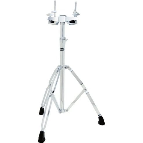 MAPEX IT TS700 STAND DOPPIO DA TERRA PER TOM FINITURA CROMATA