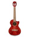 LANIKAI IT QM-RDCET - UKULELE TENORE QUILTED MAPLE