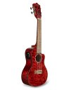 LANIKAI IT QM-RDCEC - UKULELE CONCERTO QUILTED MAPLE