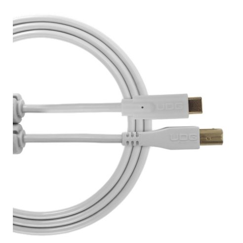 UDG U96001WH - ULTIMATE AUDIO CABLE USB 2.0 C-B WHITE STRAIGHT 1,5M
