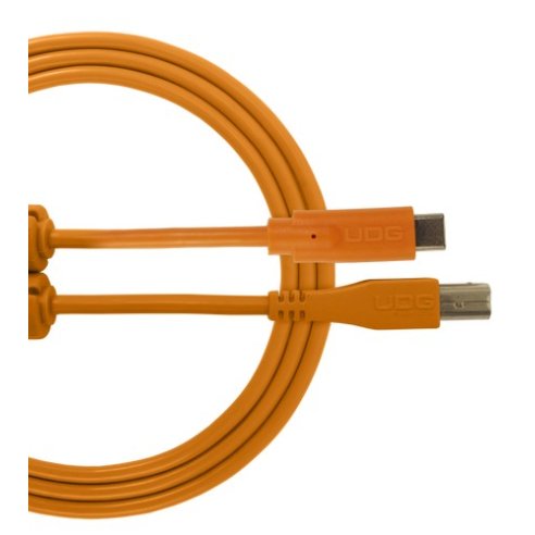 UDG U96001OR - ULTIMATE AUDIO CABLE USB 2.0 C-B ORANGE STRAIGHT 1,5M