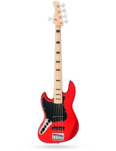 MARCUS MILLER V7 VINTAGE ALDER-5 LEFTHAND (2ND GEN) BMR MET.RED