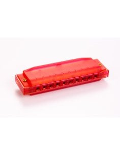 HOHNER TRANSLUCENT HARP M1110R ROSSO