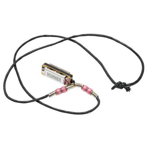 HOHNER MINI HARP NECKLACE PINK
