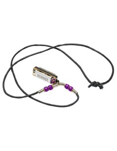 HOHNER MINI HARP NECKLACE PURPLE