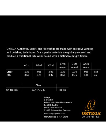 ORTEGA RQS ORTEGA RQS