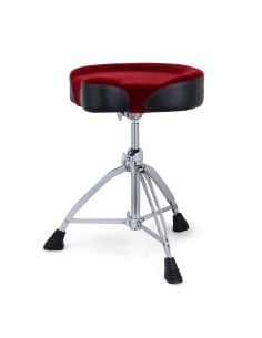 MAPEX IT T865SER SEGGIOLINO A SELLA CON SEDUTA IN TESSUTO ROSSO SERIE 800