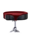 MAPEX IT T865SER SEGGIOLINO A SELLA CON SEDUTA IN TESSUTO ROSSO SERIE 800