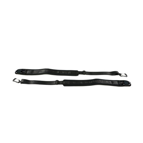 BAM ITALIA 9002NL COPPIA DI TRACOLLE IN NEOPRENE PER ASTUCCI HIGHTECH PER VIOLONCELLO - BLACK