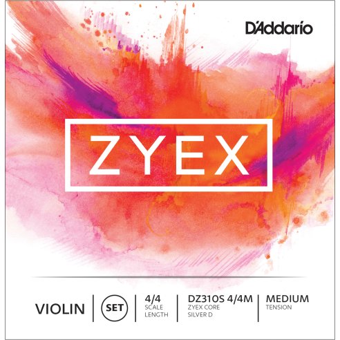 DADDARIO ORCHESTRAL IT DZ310S 4/4M SET DI CORDE D'ADDARIO ZYEX PER VIOLINO CON CORDA D IN ARGENTO, SCALA 4/4, TENSIONE MEDIA