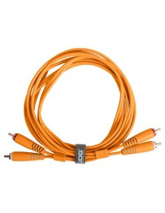 UDG U97001OR - ULTIMATE AUDIO CABLE SET RCA-RCA STRAIGHT ORANGE