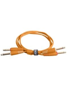 UDG U97002OR - ULTIMATE AUDIO CABLE SET JACK - JACK STRAIGHT ORANGE