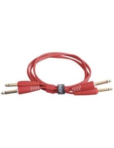 UDG U97002RD - ULTIMATE AUDIO CABLE SET JACK - JACK STRAIGHT RED