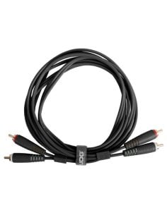 UDG U97003BL - ULTIMATE AUDIO CABLE SET RCA-RCA STRAIGHT BLACK