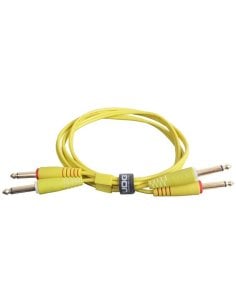UDG U97004YL - ULTIMATE AUDIO CABLE SET JACK - JACK STRAIGHT YELLOW