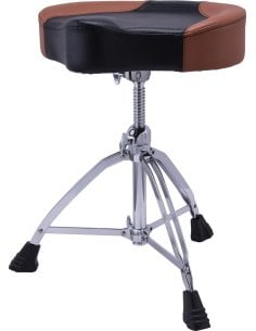 MAPEX IT T855BR SEGGIOLINO A SELLA LEATHERETTE TRASPIRANTE BROWN