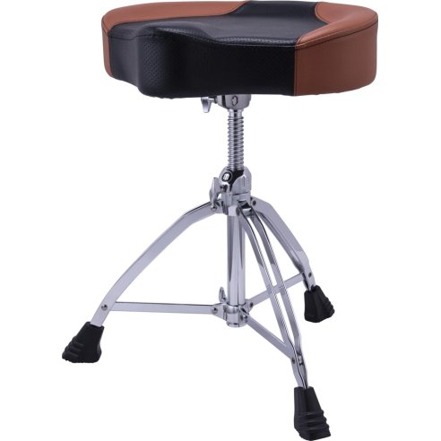 MAPEX IT T855BR SEGGIOLINO A SELLA LEATHERETTE TRASPIRANTE BROWN