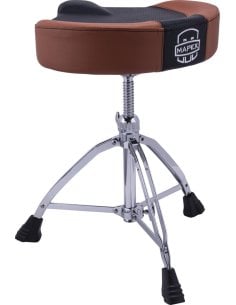 MAPEX IT T855BR SEGGIOLINO A SELLA LEATHERETTE TRASPIRANTE BROWN 2