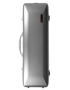 BAM ITALIA DEF2018XLA LA DEFENSE HIGHTECH CASE PER VIOLINO OBLONG BRUSHED ALUMINUM