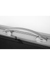 BAM ITALIA DEF2018XLA LA DEFENSE HIGHTECH CASE PER VIOLINO OBLONG BRUSHED ALUMINUM
