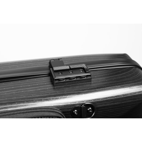 BAM ITALIA 2018XLLB HIGTECH OBLONG CASE PER VIOLINO BLACK CARBON