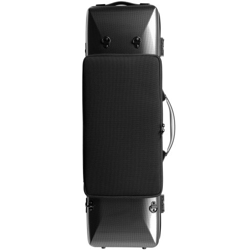 BAM ITALIA 2018XLSC HIGTECH OBLONG CASE PER VIOLINO SILVER CARBON