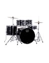 MAPEX IT CM5294FTCDK COMET ROCK 5 PEZZI DARK BLACK CON PIATTI