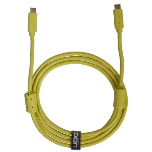 UDG U99001YL - UDG ULTIMATE AUDIO CABLE USB 3.2 C-C YELLOW STRAIGHT 1,5M