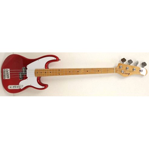 KING PB400CA P BASS TYPE CANDY APPLE RED