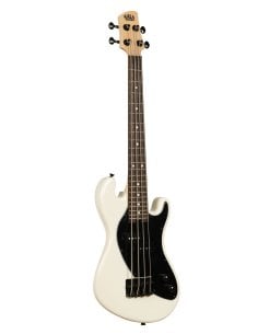 Kala UBASS-SB-CR-FS - Solid Body 4 corde - Crema c/borsa