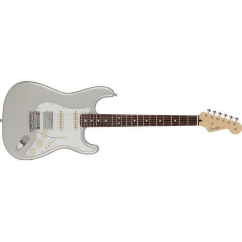 FENDER LTD HYBRID STRAT HSS RW INCA SILVER