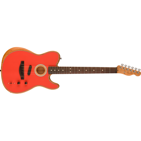 FENDER ACOUSTASONIC PLAYER TELE FIESTA RED LTD