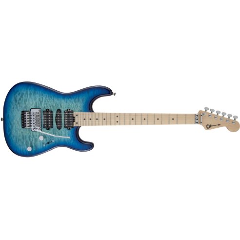 CHARVEL MJ SAN DIMAS S1 HSH FR M QM CARIBBEAN BURST