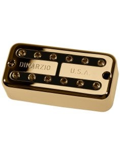 DiMarzio Super Distor\'Tron \'\'F-spaced\'\' Neck Gold/Black - DP297FGBK