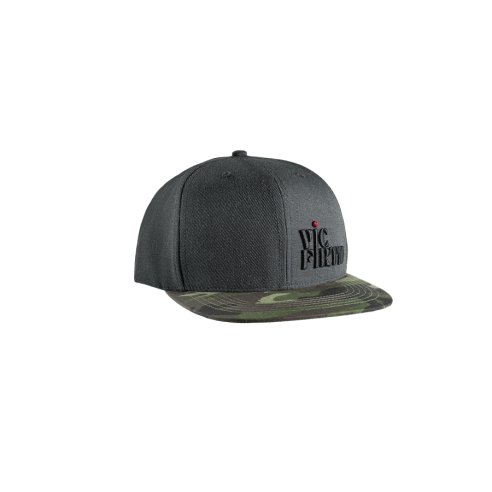 Vic Firth VAHC0022 - Gray Camo 6 P Snapback Hat