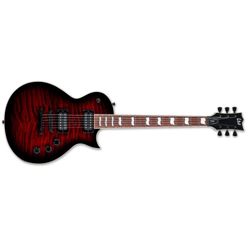 LTD LTD EC-256 QM - See Thru Black Cherry Sunburst
