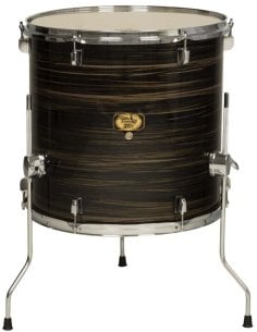 TAMBURO TB T5LXFT1616WGBK FLOOR TOM BLACK WOOD