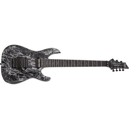 SCHECTER C-7-FR S SILVER MOUNTAIN