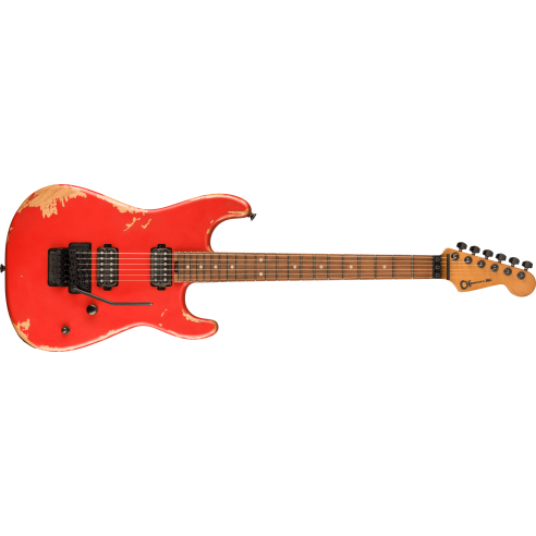 CHARVEL PRO MOD RELIC SD1 HH FR PF WEATHERED ORANGE